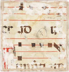 Gradual, cutting with an historiated initial from an antiphonary, Milan, 1515 (verso of 3587461)